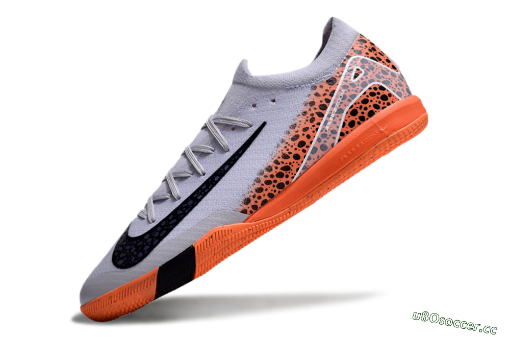 Unisex Nike Air Zoom Mercurial Vapor 16 Elite IC Indoor & Futsal Low-Tops Football Shoes - White/Black/Leopard 5