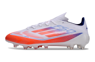 Men's Adidas F50 Elite AG Artificial Grass Low-Tops Football Boots - Red/White/Blue