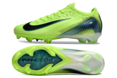 Men's Nike Air Zoom Mercurial Vapor 16 Elite FG Firm Ground Low-Tops Football Boots - Yellow/Green/Blue
