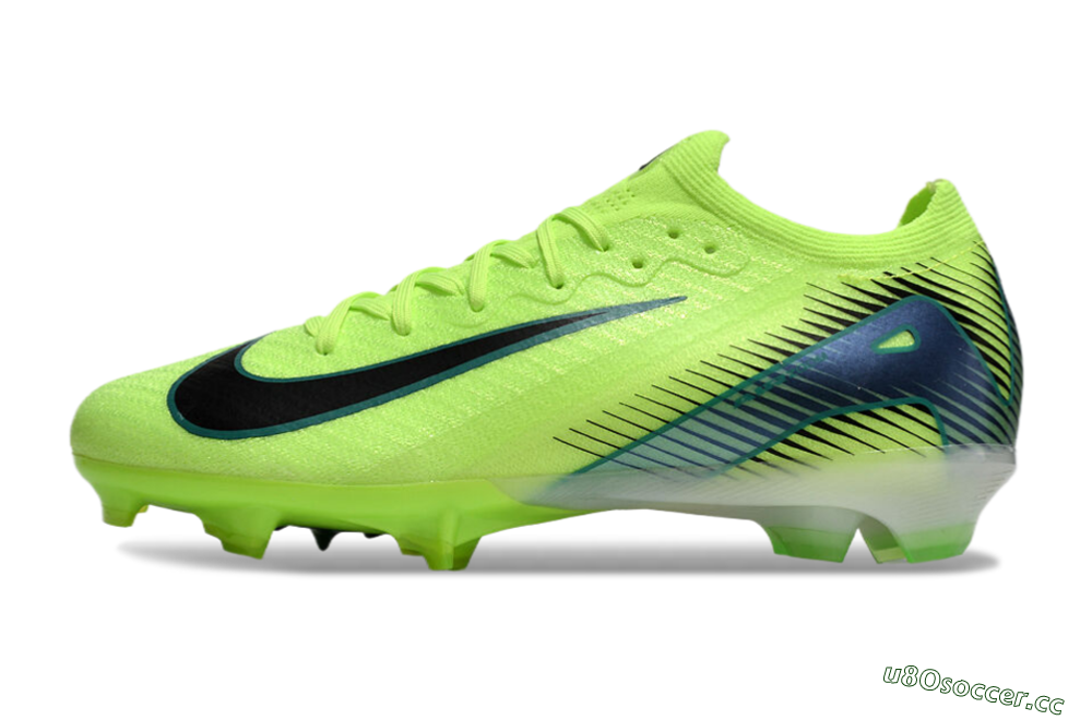 Men's Nike Air Zoom Mercurial Vapor 16 Elite FG Firm Ground Low-Tops Football Boots - Yellow/Green/Blue 0