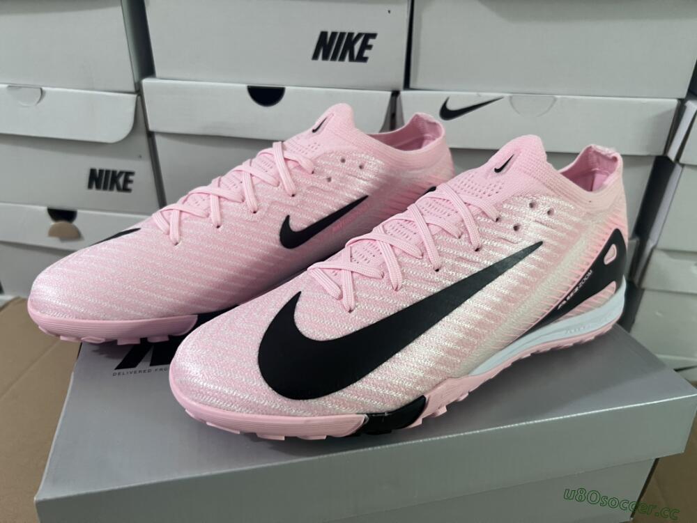 Unisex Nike Air Zoom Mercurial Vapor 16 Elite TF Artificial Turf Low-Tops Football Shoes - Pink/Black/White