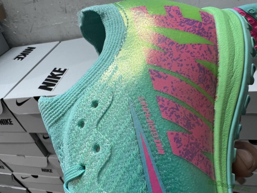 Unisex Nike Air Zoom Mercurial Vapor 16 Elite TF Artificial Turf Low-Tops Football Shoes - Jade/Pink/Blue