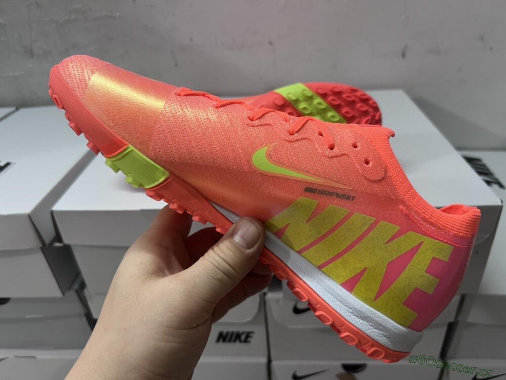 Unisex Nike Air Zoom Mercurial Vapor 15 Elite TF Artificial Turf Low-Tops Football Shoes - Red/Yellow/White