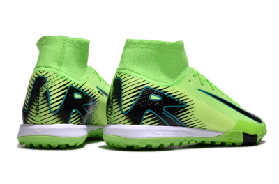 Unisex Nike Air Zoom Mercurial Superfly 10 Elite TF Artificial Turf High-Tops Football Shoes - Yellow/Black/White