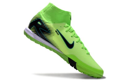 Unisex Nike Air Zoom Mercurial Superfly 10 Elite TF Artificial Turf High-Tops Football Shoes - Yellow/Black/White