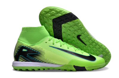 Unisex Nike Air Zoom Mercurial Superfly 10 Elite TF Artificial Turf High-Tops Football Shoes - Yellow/Black/White