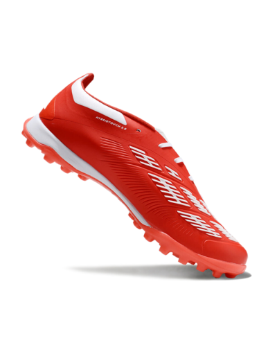 Unisex Adidas Predator 24 Elite TF Artificial Turf Low-Tops Football Shoes - Red/White