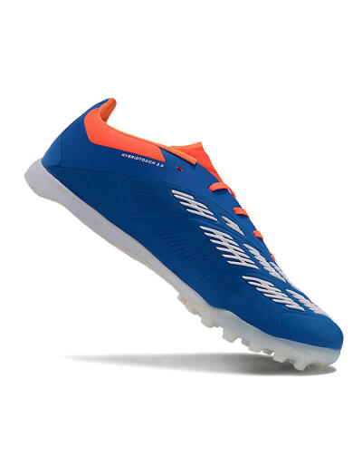 Unisex Adidas Predator 24 Elite TF Artificial Turf Low-Tops Football Shoes - Blue/White/Red