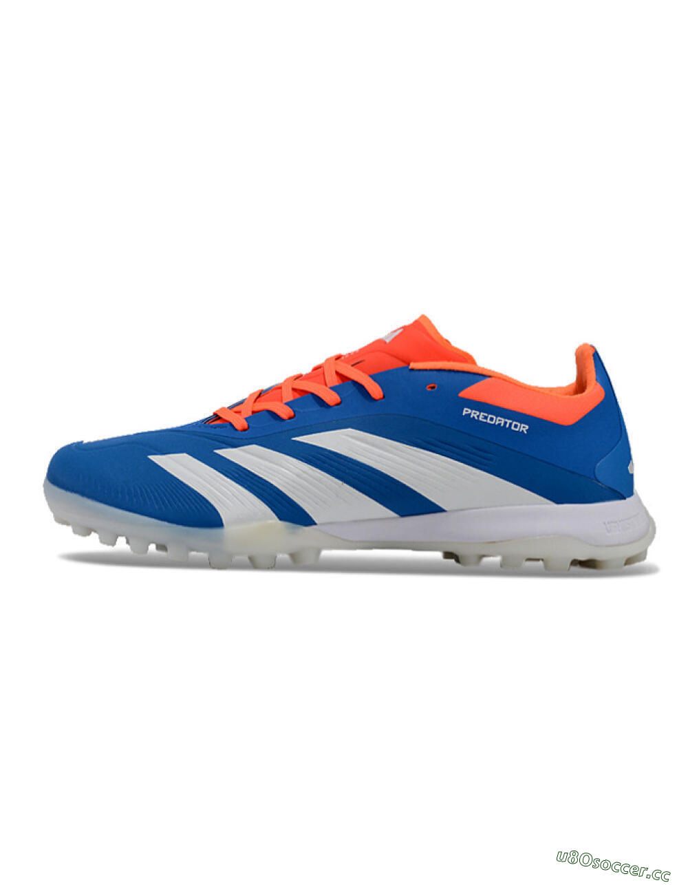 Unisex Adidas Predator 24 Elite TF Artificial Turf Low-Tops Football Shoes - Blue/White/Red 0