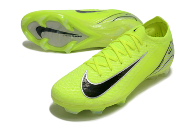 Unisex Nike Air Zoom Mercurial Vapor 16 Elite FG Firm Ground Low-Tops Football Boots - Yellow/Black/Silver