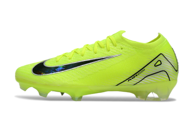 Unisex Nike Air Zoom Mercurial Vapor 16 Elite FG Firm Ground Low-Tops Football Boots - Yellow/Black/Silver
