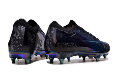 Men's Nike Air Zoom Mercurial Vapor 15 Elite SG Soft Ground Low-Tops Football Boots - Blue/Black/Gold