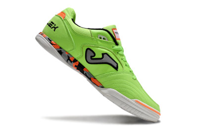 Men's Joma Top Flex IC Indoor & Futsal Low-Tops Football Shoes - Yellow/Black/Red