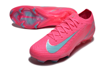 Unisex Nike Air Zoom Mercurial Vapor 16 Elite FG Firm Ground Low-Tops Football Boots - Red/Jade/White
