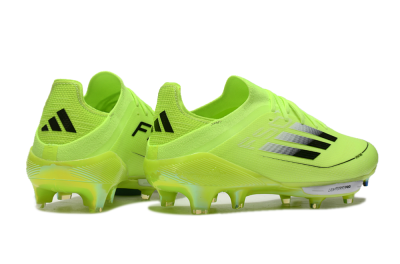Men's Adidas F50+ Lightstrike Elite FG Firm Ground Low-Tops Football Boots - Yellow/Black/Silver