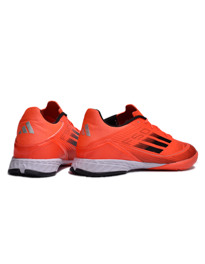 Unisex Adidas F50 Elite IC Indoor & Futsal Low-Tops Football Shoes - Red/Black/White