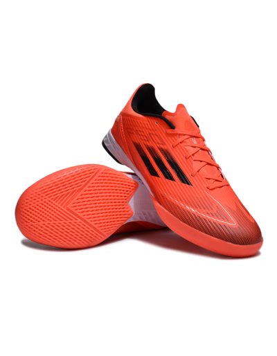 Unisex Adidas F50 Elite IC Indoor & Futsal Low-Tops Football Shoes - Red/Black/White