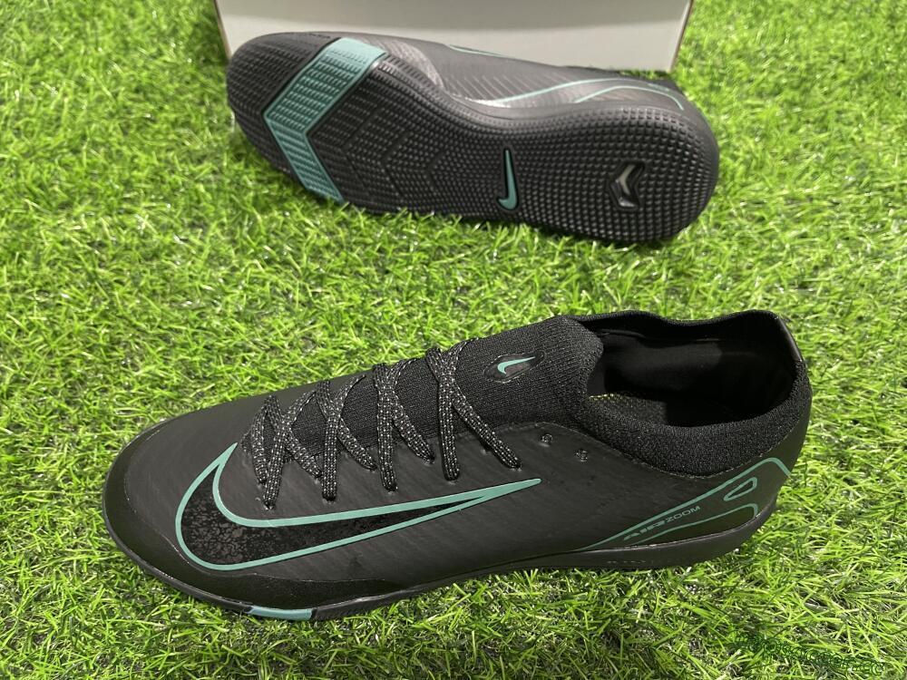Unisex Nike Air Zoom Mercurial Vapor 16 Elite IC Indoor & Futsal Low-Tops Football Shoes - Black/Blue/White