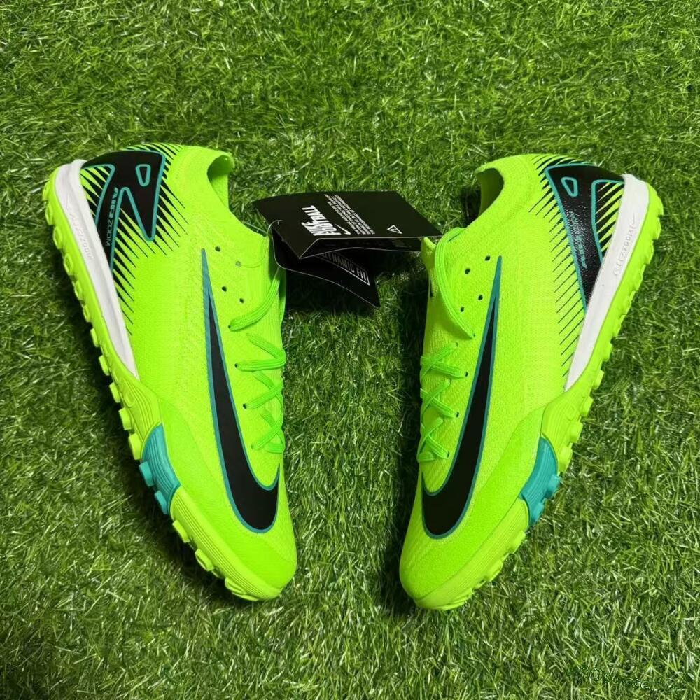 Unisex Nike Air Zoom Mercurial Vapor 16 Elite TF Artificial Turf Low-Tops Football Shoes - Yellow/Black/Blue