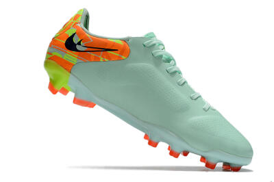 Men's Nike Tiempo Legend 9 Elite FG Firm Ground Low-Tops Football Boots - Jade/Yellow/Black