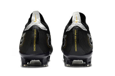 Unisex ike Mercurial Vapor 14 Elite FG Firm Ground Low-Tops Football Boots - Black/Gold/Silver