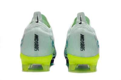 Unisex ike Mercurial Vapor 14 Elite FG Firm Ground Low-Tops Football Boots - Blue/Jade/Yellow