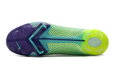 Unisex ike Mercurial Vapor 14 Elite FG Firm Ground Low-Tops Football Boots - Blue/Jade/Yellow