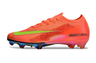 Men's Nike Air Zoom Mercurial Vapor 16 Elite FG Firm Ground Low-Tops Football Boots - Orange/Yellow/Black