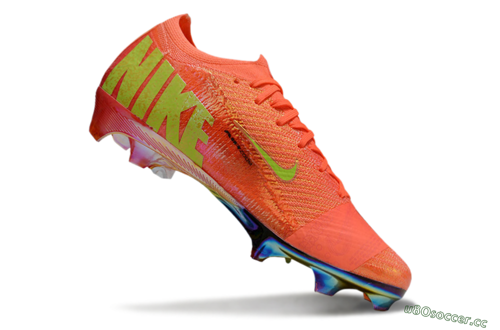 Men's Nike Air Zoom Mercurial Vapor 16 Elite FG Firm Ground Low-Tops Football Boots - Orange/Yellow/Black 5