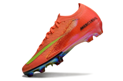 Men's Nike Air Zoom Mercurial Vapor 16 Elite FG Firm Ground Low-Tops Football Boots - Orange/Yellow/Black