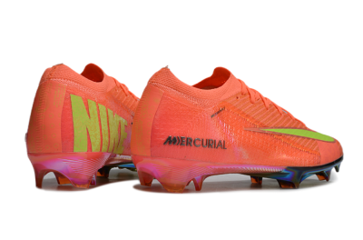Men's Nike Air Zoom Mercurial Vapor 16 Elite FG Firm Ground Low-Tops Football Boots - Orange/Yellow/Black
