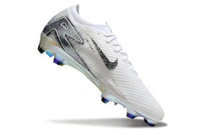 Men's Nike Air Zoom Mercurial Vapor 16 Elite FG Firm Ground Low-Tops Football Boots - White/Black/Grey