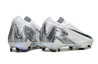Men's Nike Air Zoom Mercurial Vapor 16 Elite FG Firm Ground Low-Tops Football Boots - White/Black/Grey