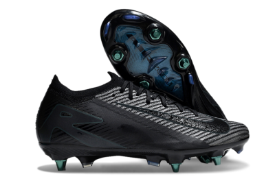 Men's Nike Air Zoom Mercurial Vapor 16 Elite SG Soft Ground Low-Tops Football Boots - Black/Silver/Blue