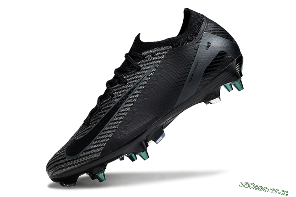 Men's Nike Air Zoom Mercurial Vapor 16 Elite SG Soft Ground Low-Tops Football Boots - Black/Silver/Blue 5