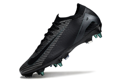 Men's Nike Air Zoom Mercurial Vapor 16 Elite SG Soft Ground Low-Tops Football Boots - Black/Silver/Blue