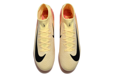 Men's Nike Air Zoom Mercurial Superfly 10 Elite SG Soft Ground High-Tops Football Boots - Black/Silver/Blue