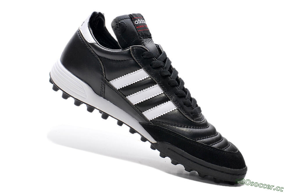 Unisex Adidas Copa Mundial Team Astro TF Artificial Turf Low-Tops Football Shoes - Black/White/Red 4