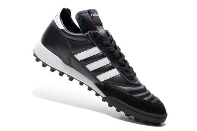 Unisex Adidas Copa Mundial Team Astro TF Artificial Turf Low-Tops Football Shoes - Black/White/Red
