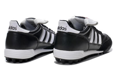 Unisex Adidas Copa Mundial Team Astro TF Artificial Turf Low-Tops Football Shoes - Black/White/Red