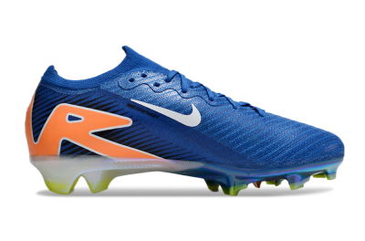 Unisex Nike Air Zoom Mercurial Vapor 16 Elite FG Firm Ground Low-Tops Football Boots - Blue/White/Orange