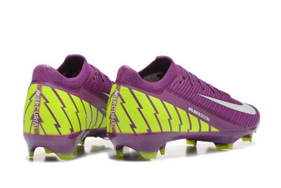Men's Nike Air Zoom Mercurial Vapor 16 Elite FG Firm Ground Low-Tops Football Boots - Purple/White/Yellow