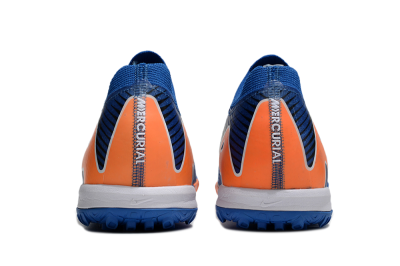 Unisex Nike Air Zoom Mercurial Vapor 16 Elite TF Artificial Turf Low-Tops Football Shoes - Blue/White/Orange