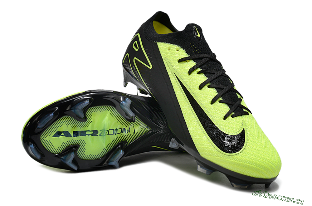 Unisex Nike Air Zoom Mercurial Vapor 16 Elite FG Firm Ground Low-Tops Football Boots - Yellow/Black/Blue 3