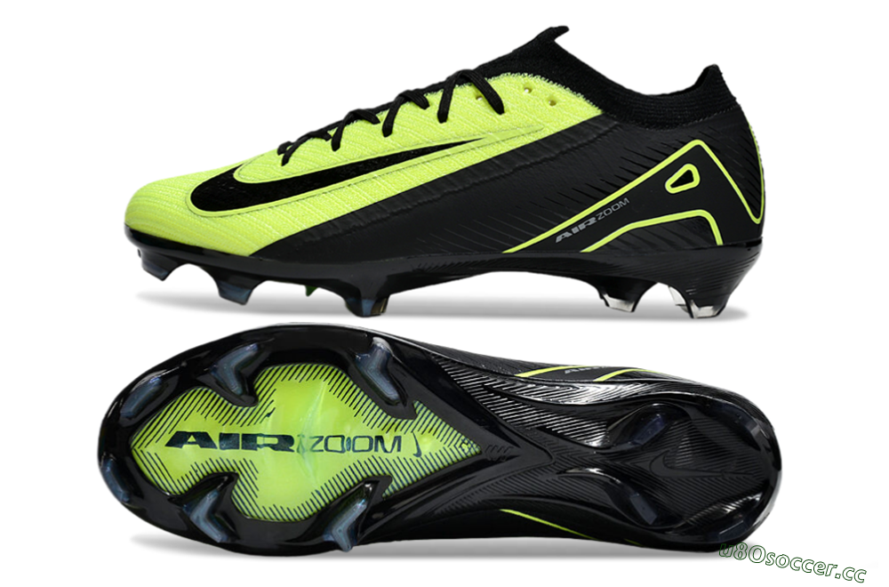 Unisex Nike Air Zoom Mercurial Vapor 16 Elite FG Firm Ground Low-Tops Football Boots - Yellow/Black/Blue 1