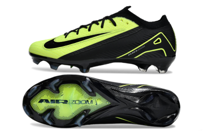 Unisex Nike Air Zoom Mercurial Vapor 16 Elite FG Firm Ground Low-Tops Football Boots - Yellow/Black/Blue