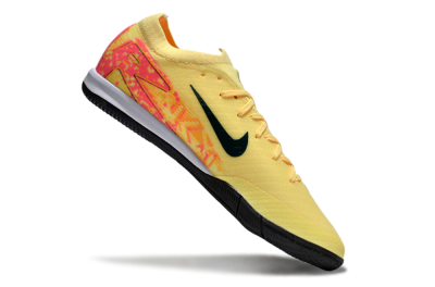 Unisex Nike Air Zoom Mercurial Vapor 16 Elite IC Indoor & Futsal Low-Tops Football Shoes - Yellow/Black/Red