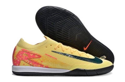 Unisex Nike Air Zoom Mercurial Vapor 16 Elite IC Indoor & Futsal Low-Tops Football Shoes - Yellow/Black/Red