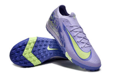 Unisex Nike Air Zoom Mercurial Vapor 16 Elite TF Artificial Turf Low-Tops Football Shoes - Purple/Yellow/White