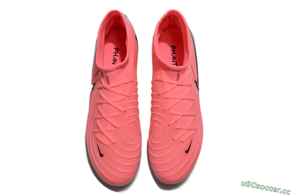Men's Nike Phantom Luna Elite AG Artificial Grass High-Tops Football Boots - Pink/Black 4